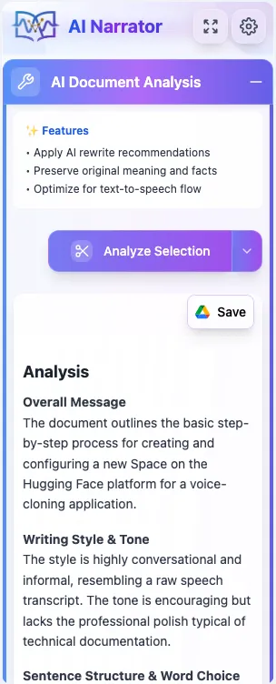 AI Document Analysis